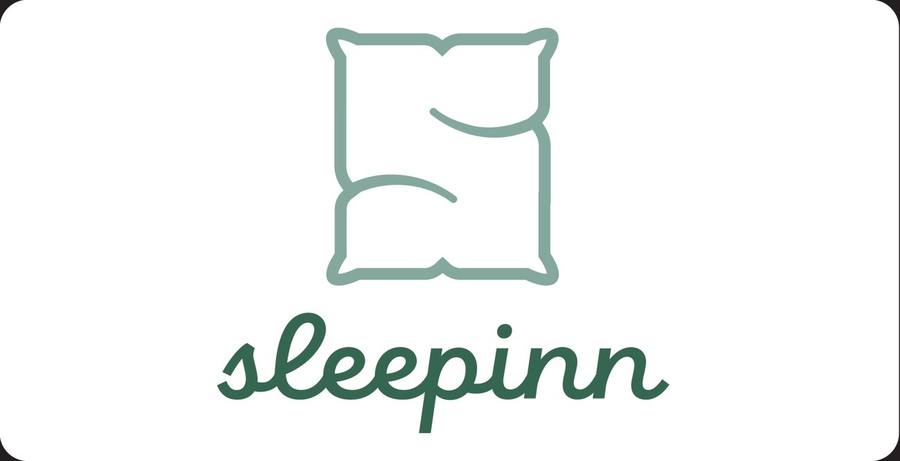 sleepinn Logo, Kissen als Bildmarke